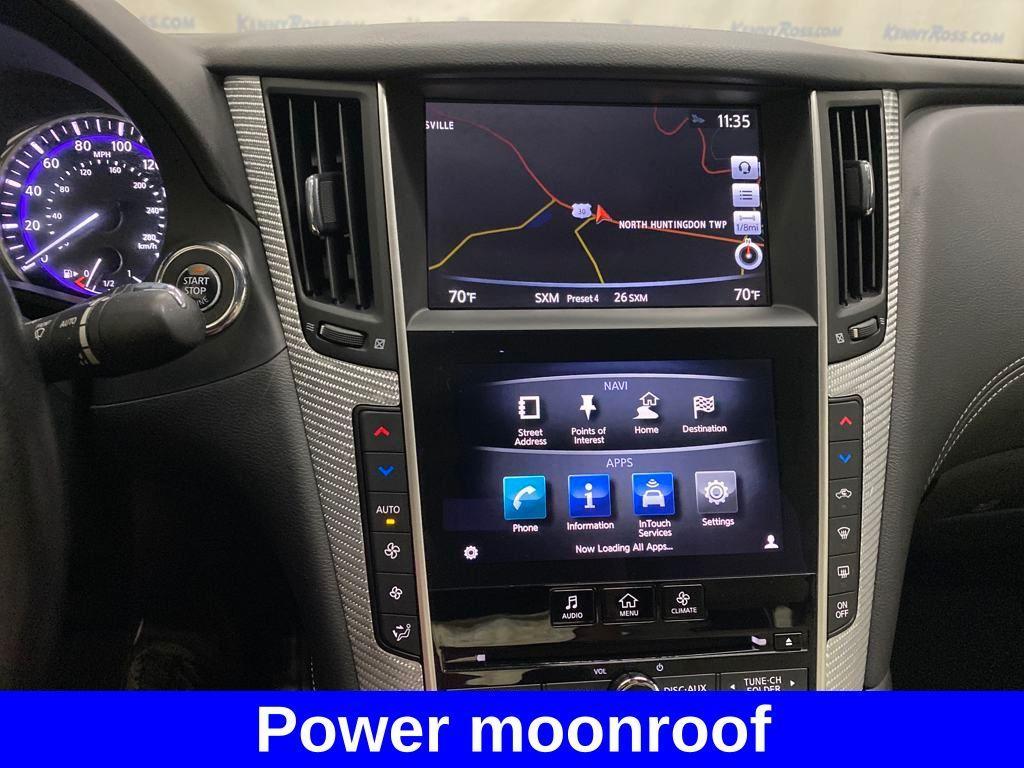 used 2017 INFINITI Q60 car, priced at $23,119