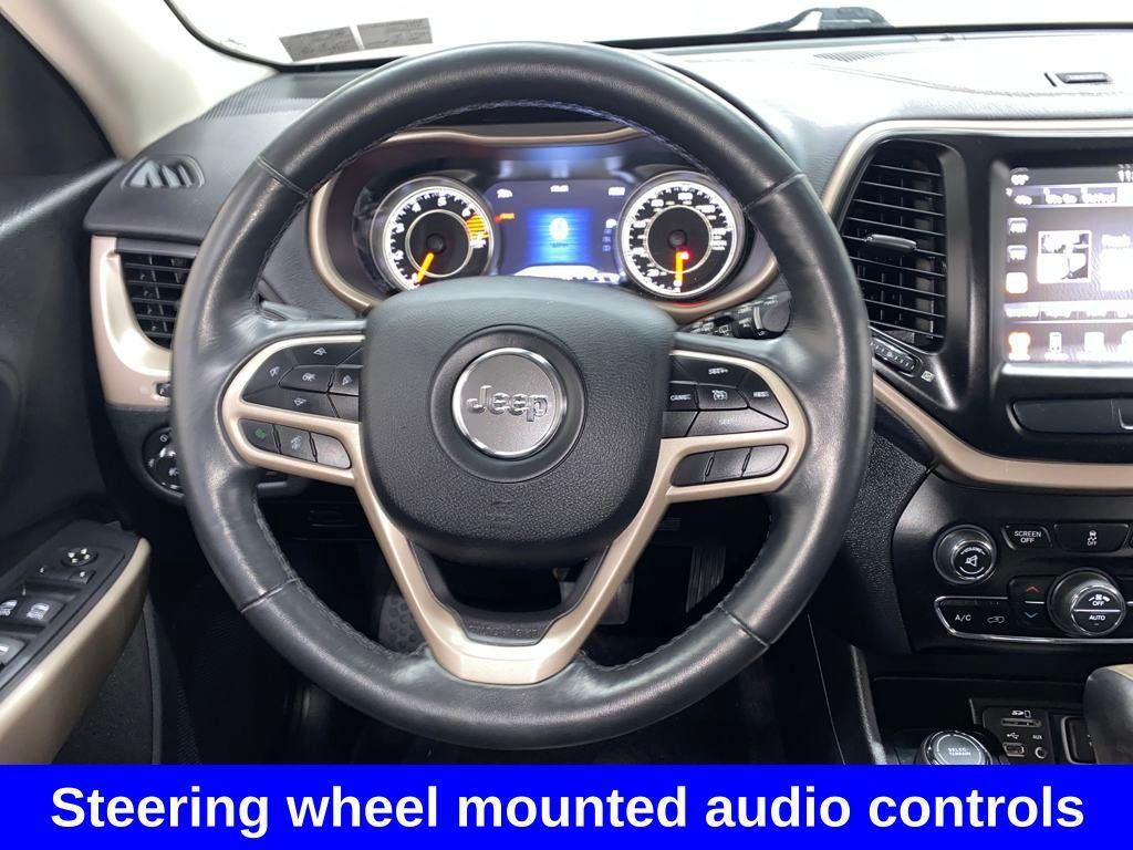 used 2017 Jeep Cherokee car, priced at $13,251
