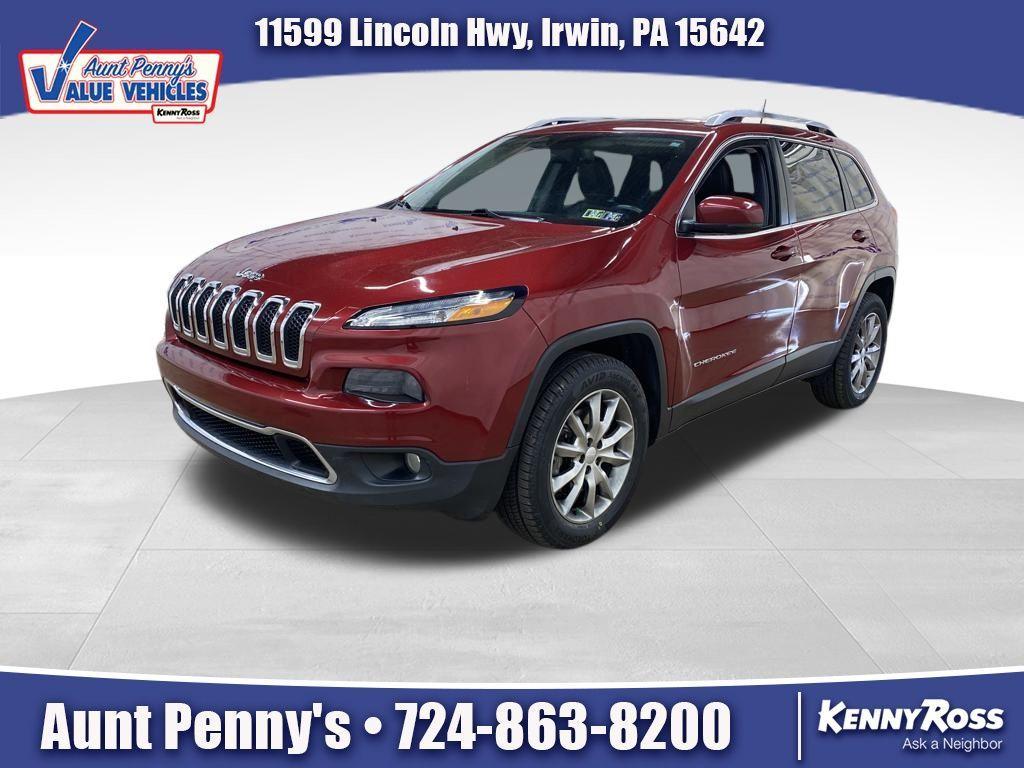 used 2017 Jeep Cherokee car, priced at $12,956