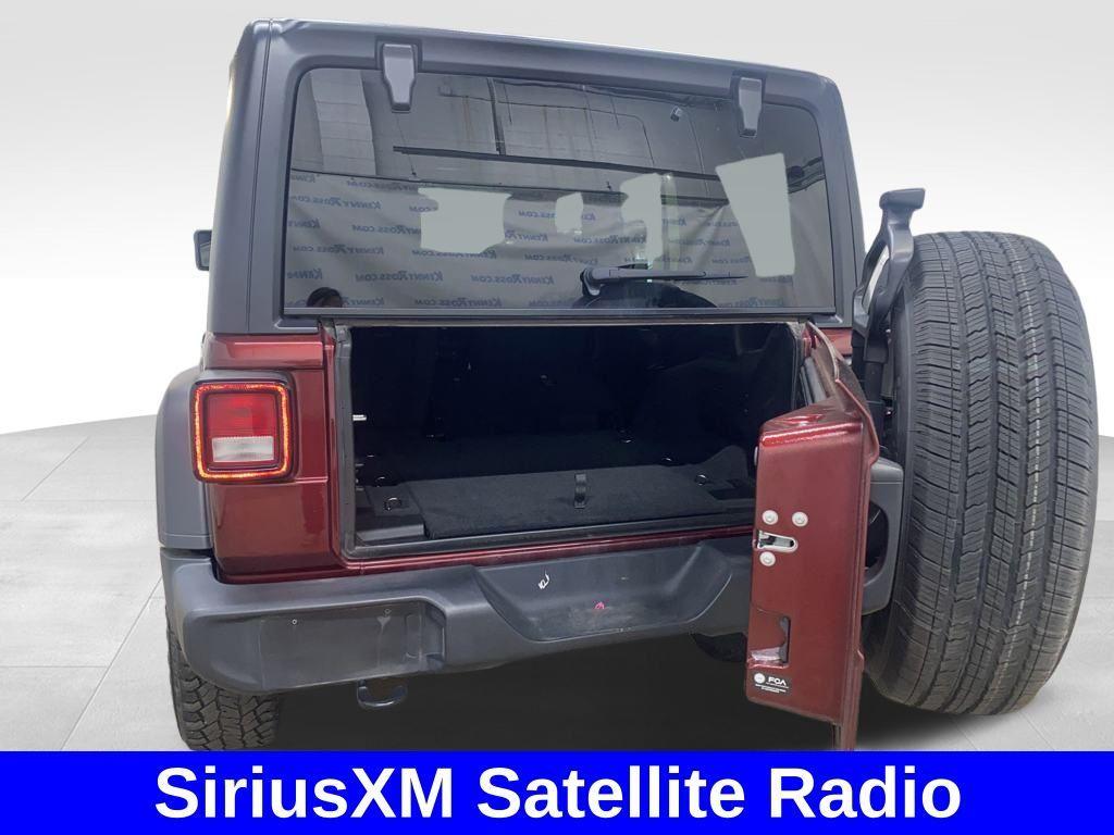 used 2021 Jeep Wrangler Unlimited car, priced at $27,372