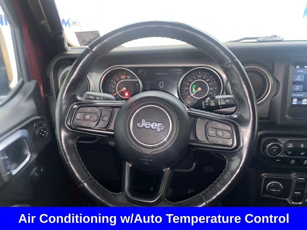 used 2021 Jeep Wrangler Unlimited car, priced at $27,372