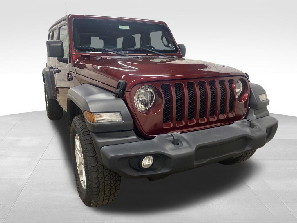 used 2021 Jeep Wrangler Unlimited car, priced at $27,372