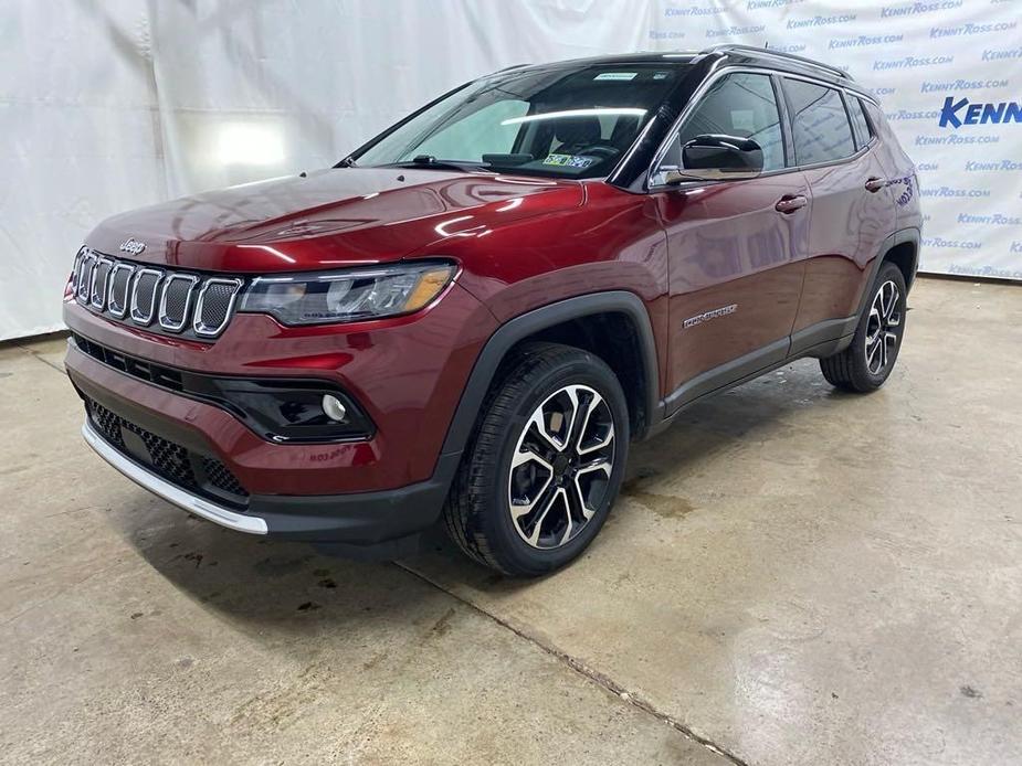 used 2022 Jeep Compass car, priced at $25,697