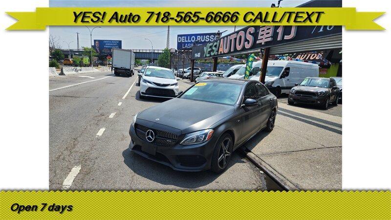 used 2018 Mercedes-Benz AMG C 43 car, priced at $28,800