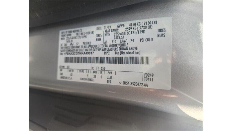 used 2019 Ford Transit-350 car, priced at $31,800