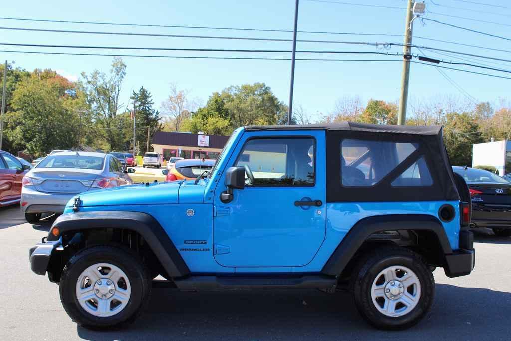 used 2016 Jeep Wrangler car, priced at $14,790