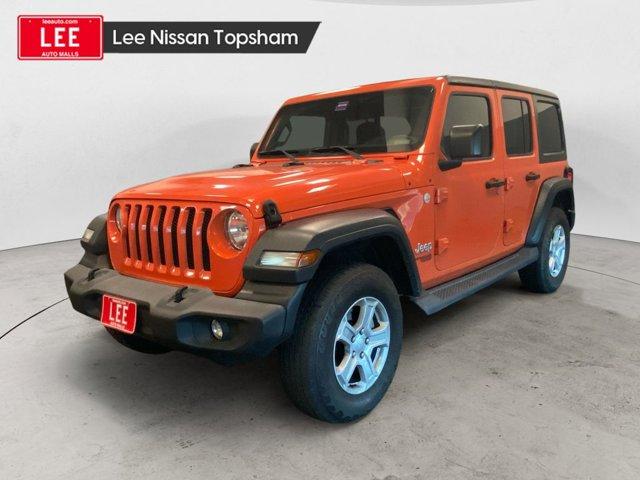 used 2018 Jeep Wrangler Unlimited car, priced at $22,500