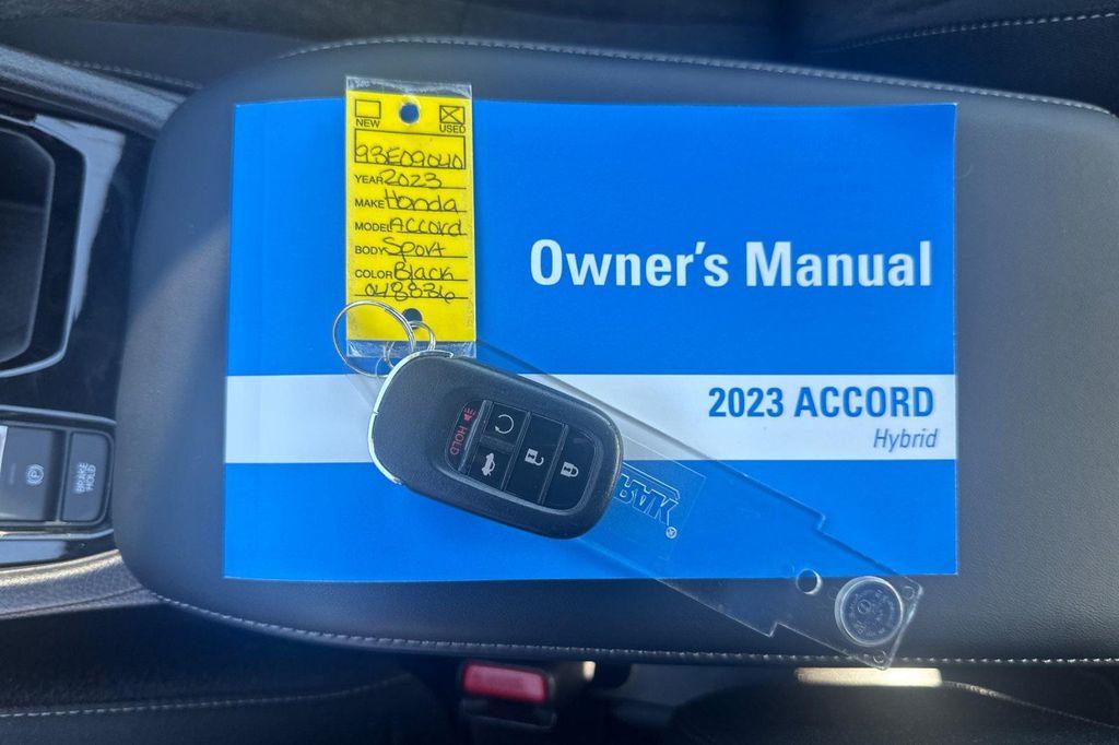 used 2023 Honda Accord Hybrid car, priced at $27,700