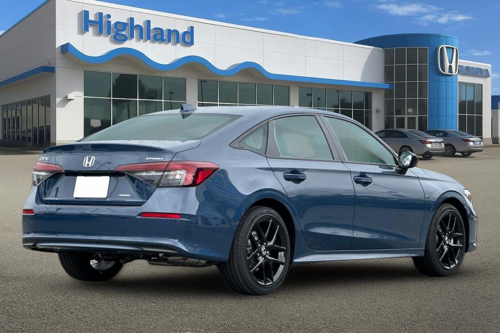 new 2025 Honda Civic Hybrid car, priced at $30,555