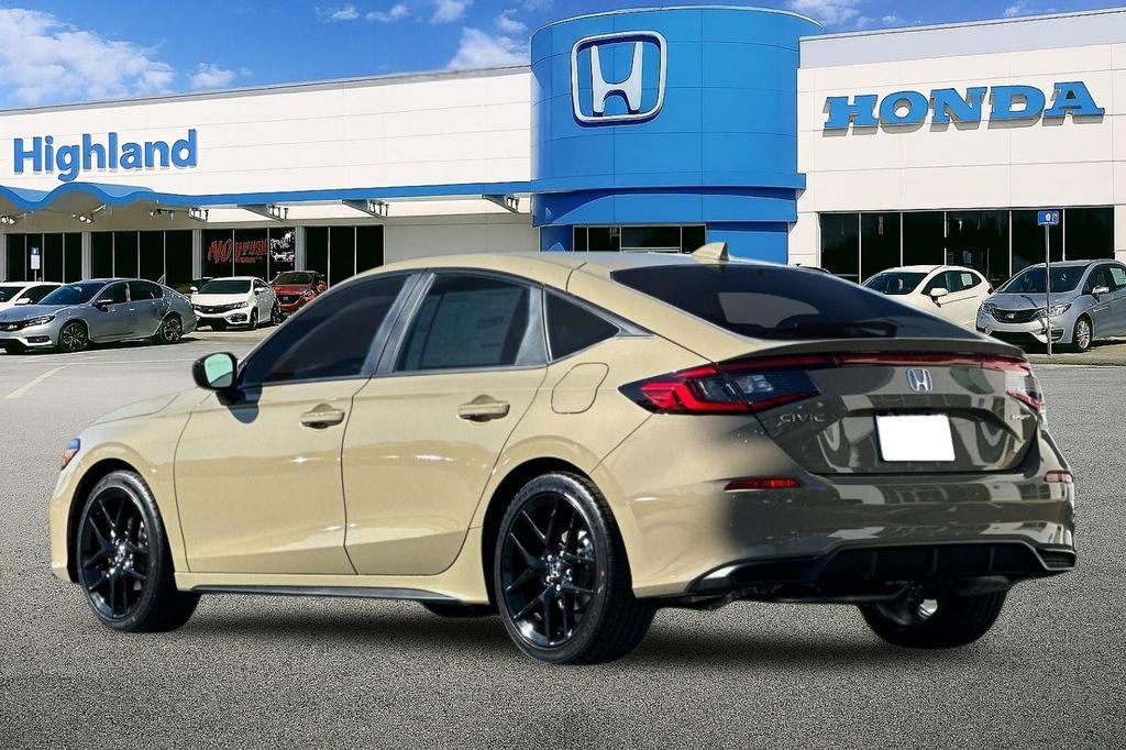 new 2025 Honda Civic car, priced at $29,055