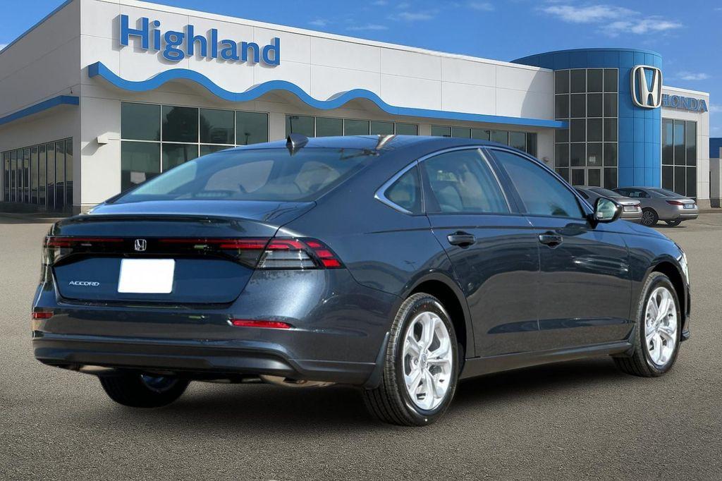 new 2025 Honda Accord car, priced at $29,490