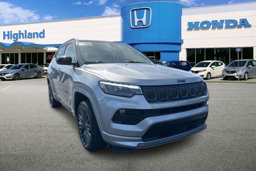 used 2022 Jeep Compass car, priced at $25,011
