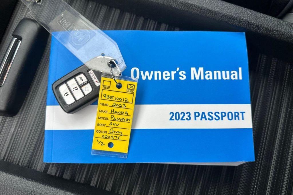 used 2023 Honda Passport car, priced at $35,555