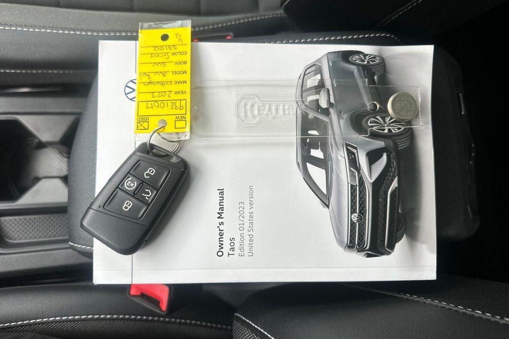 used 2023 Volkswagen Taos car, priced at $22,333