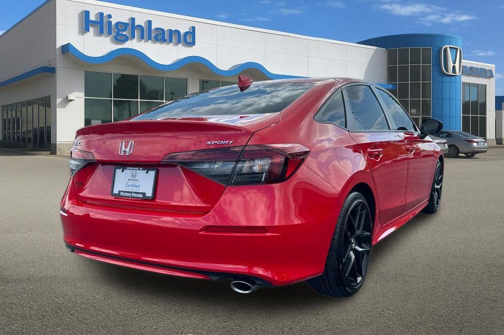 used 2025 Honda Civic car, priced at $25,999