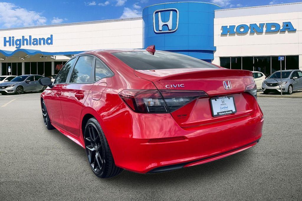used 2025 Honda Civic car, priced at $25,999