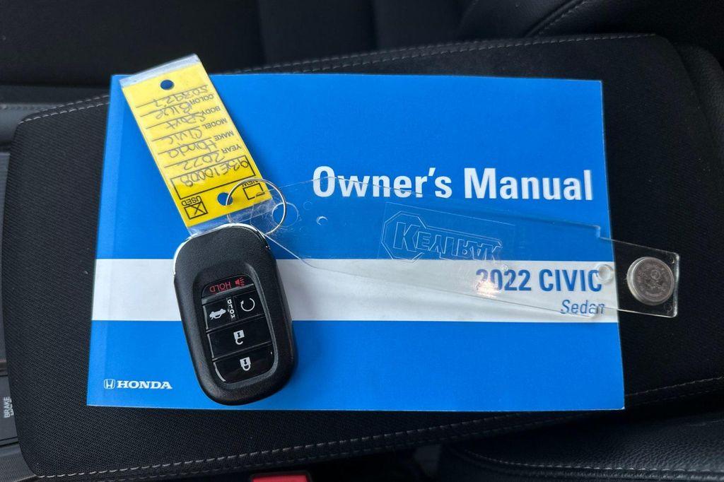 used 2022 Honda Civic car, priced at $22,588