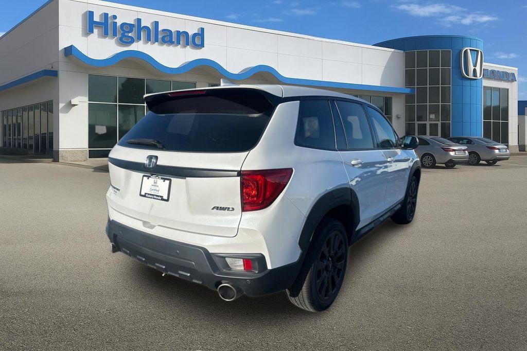 used 2022 Honda Passport car, priced at $29,321