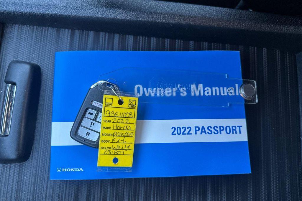 used 2022 Honda Passport car, priced at $29,321