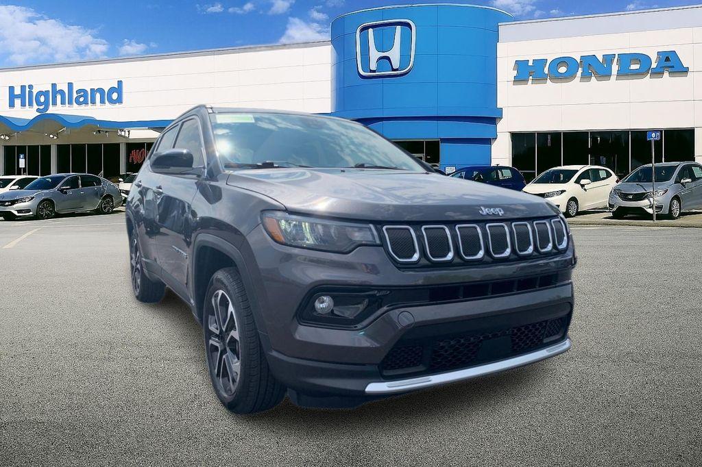 used 2022 Jeep Compass car, priced at $22,851