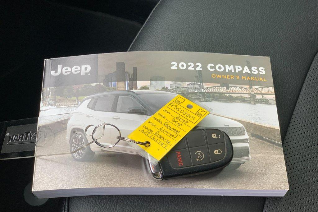used 2022 Jeep Compass car, priced at $22,851