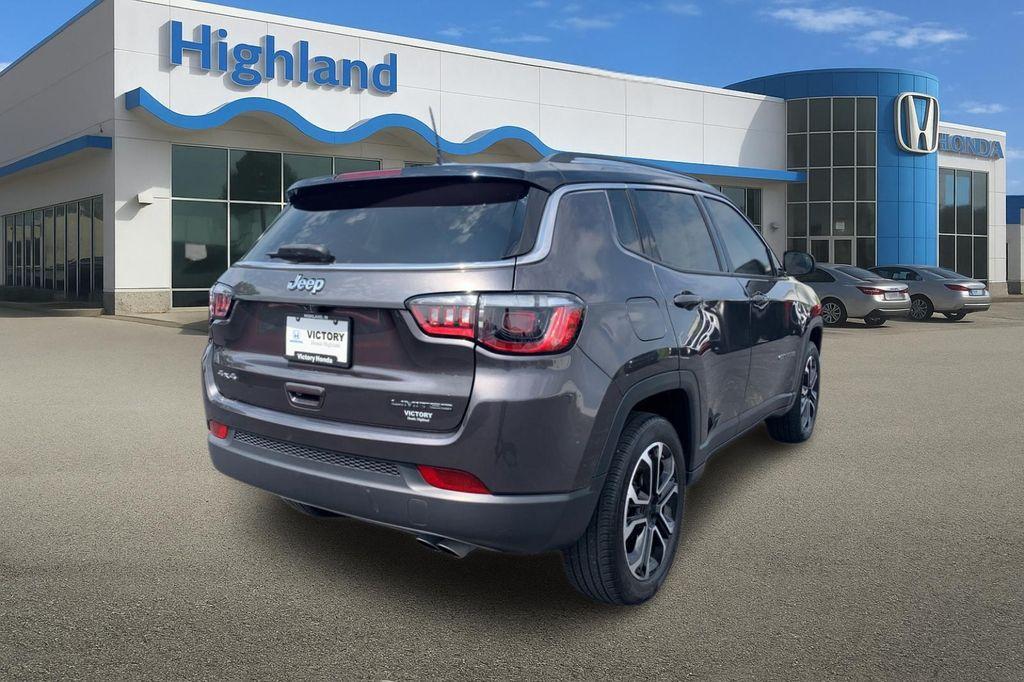 used 2022 Jeep Compass car, priced at $22,851