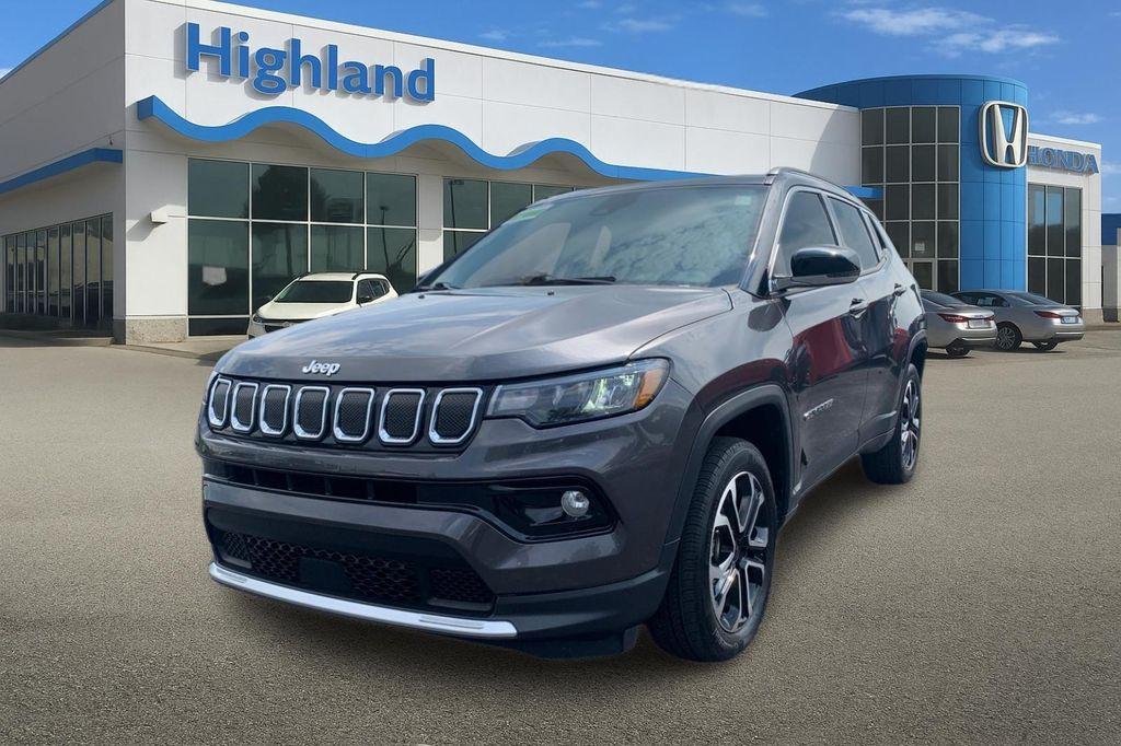 used 2022 Jeep Compass car, priced at $22,851