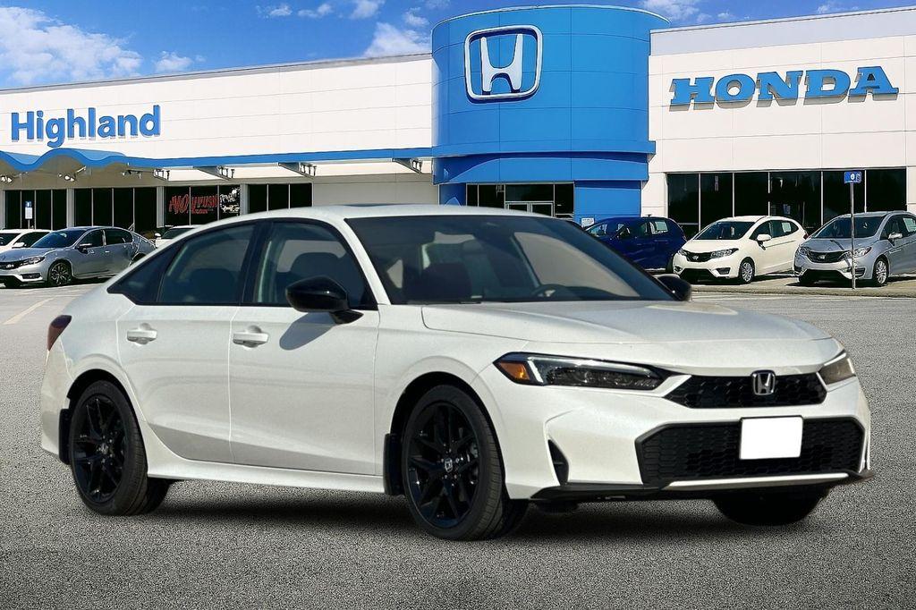 new 2025 Honda Civic Hybrid car, priced at $30,555