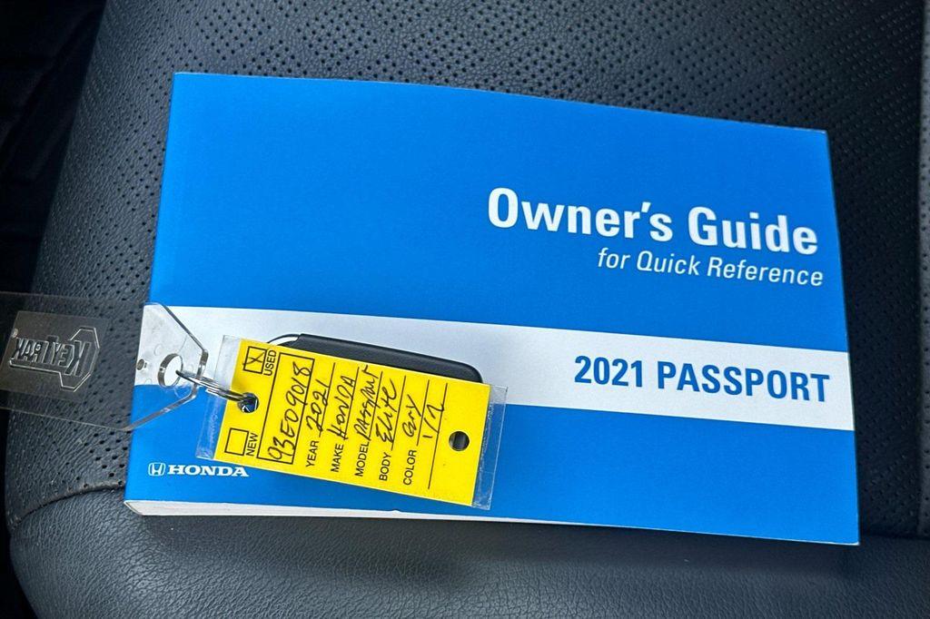 used 2021 Honda Passport car, priced at $26,858