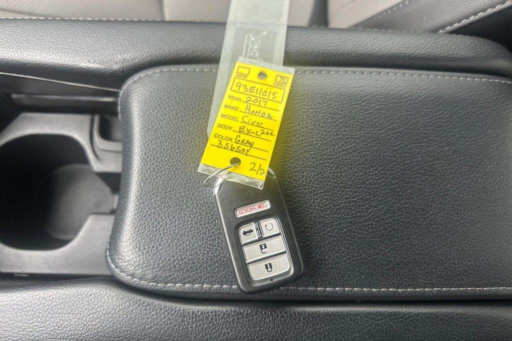 used 2017 Honda Civic car, priced at $15,974