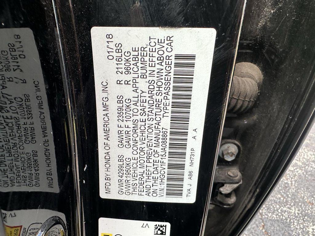 used 2018 Honda Accord car, priced at $18,899