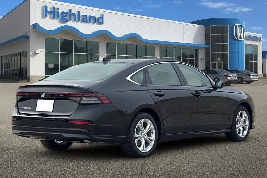 new 2025 Honda Accord car, priced at $29,445