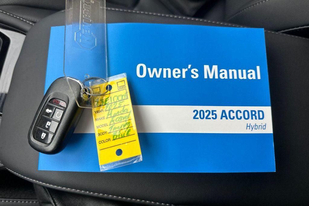 used 2025 Honda Accord Hybrid car, priced at $35,977