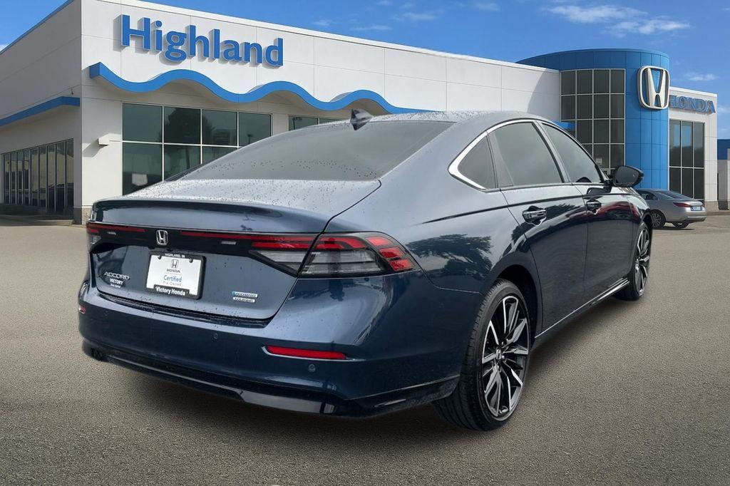 used 2025 Honda Accord Hybrid car, priced at $35,977