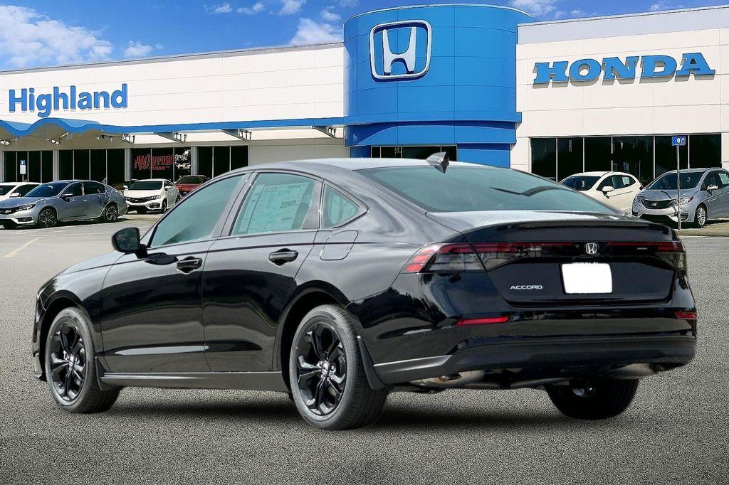 new 2025 Honda Accord car, priced at $31,755
