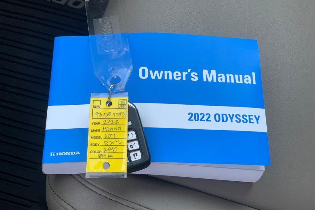 used 2022 Honda Odyssey car, priced at $29,352