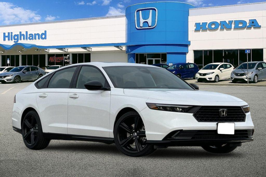 new 2025 Honda Accord Hybrid car, priced at $36,980