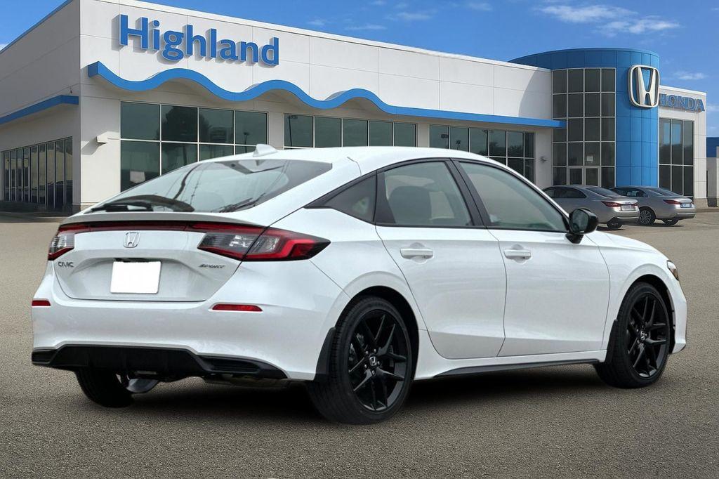 new 2025 Honda Civic car, priced at $29,055