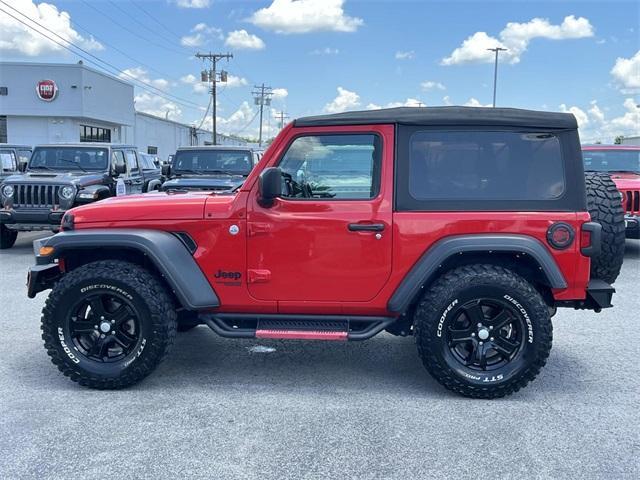 used 2021 Jeep Wrangler car, priced at $26,300