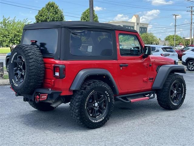used 2021 Jeep Wrangler car, priced at $26,300