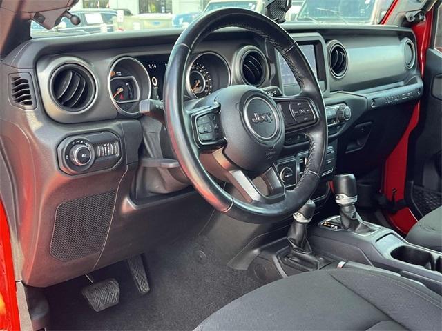 used 2021 Jeep Wrangler car, priced at $26,300