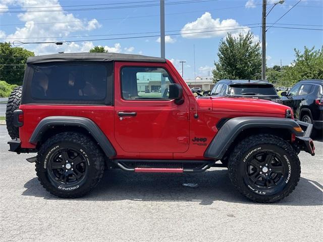 used 2021 Jeep Wrangler car, priced at $26,300