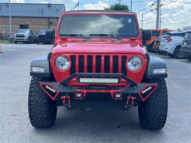 used 2021 Jeep Wrangler car, priced at $26,300