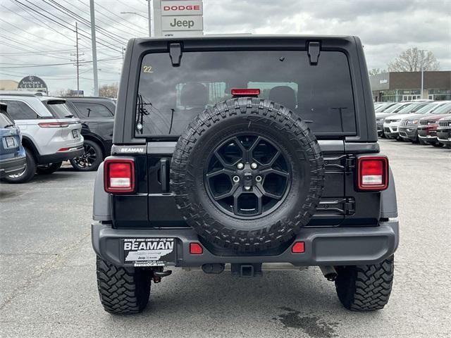 used 2024 Jeep Wrangler car, priced at $43,000