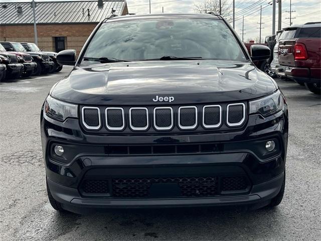 used 2022 Jeep Compass car, priced at $17,500