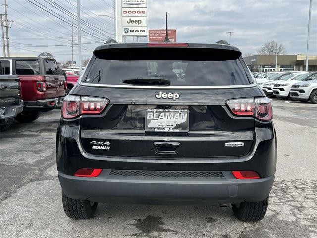 used 2022 Jeep Compass car, priced at $17,500