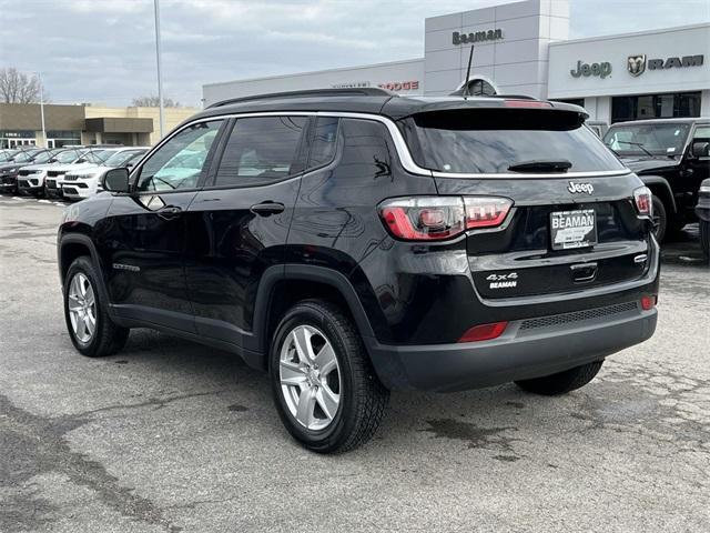 used 2022 Jeep Compass car, priced at $17,500