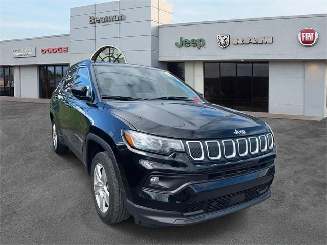 used 2022 Jeep Compass car, priced at $22,500