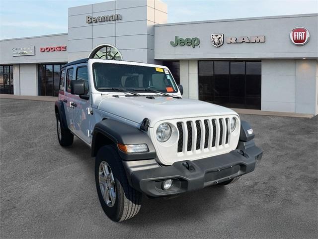 used 2021 Jeep Wrangler Unlimited car, priced at $30,293