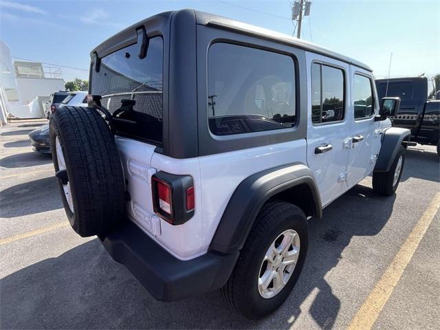 used 2021 Jeep Wrangler Unlimited car, priced at $30,293